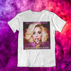 Camiseta Básica Katy Perry Cry About It Later