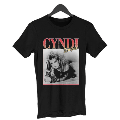 Camiseta Básica Cyndi Lauper Graphic