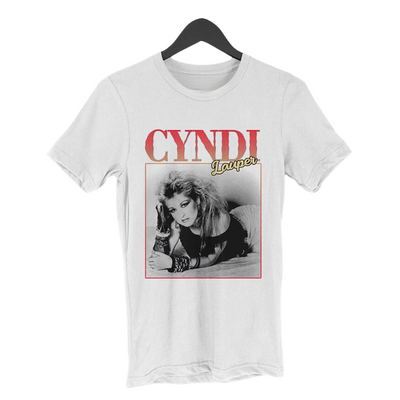 Camiseta Básica Cyndi Lauper Graphic