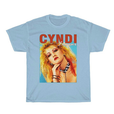 Camiseta Básica Cyndi Lauper Vintage
