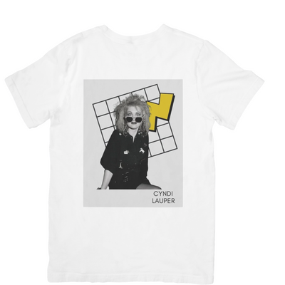Camiseta Básica Cyndi Lauper 80's Pop