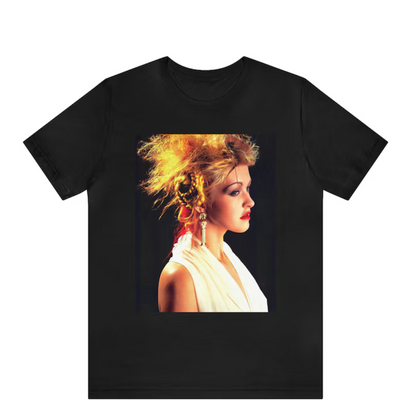 Camiseta Básica Cyndi Lauper Retro Vintage