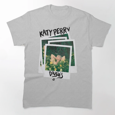Camiseta Básica Katy Perry Daisies