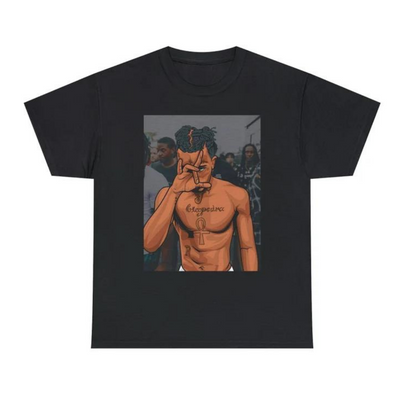 Camiseta Básica Xxxtentacion Design