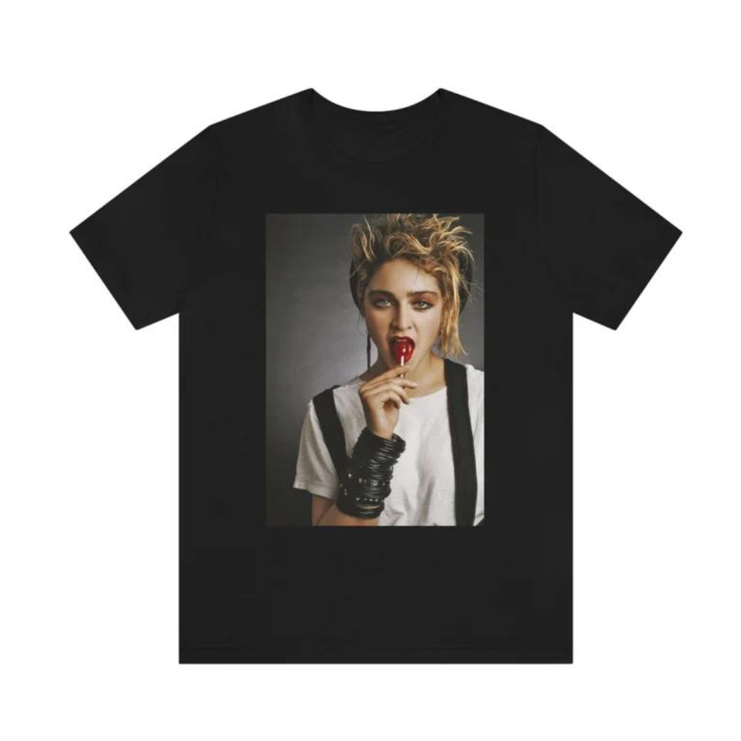 Camiseta Básica Madonna Candy 80s