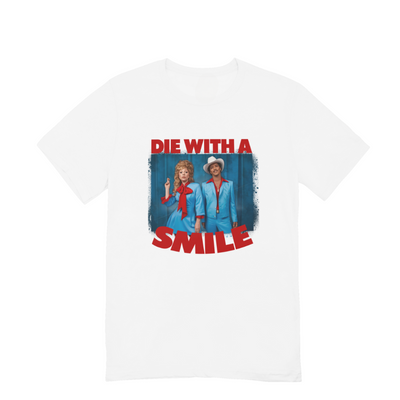 Camiseta Básica Lady Gaga Feat Bruno Mars Die With A Smile