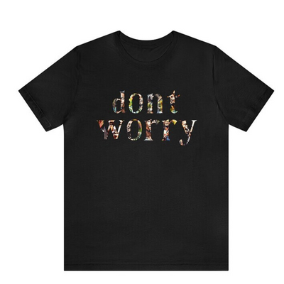 Camiseta Básica Bob Marley Don't Worry