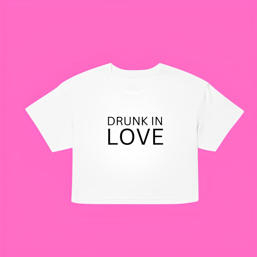 Camiseta Cropped Beyonce Drunk In Love