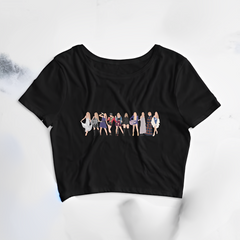 Camiseta Cropped Taylor Swift Eras Tour