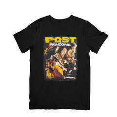 Camiseta Básica Post Malone Smoking