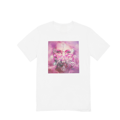 Camiseta Básica Lady Gaga Aesthetic Chromatica