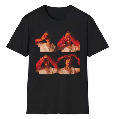 Camiseta Básica Ariana Grande Eternal Sunshine Collab