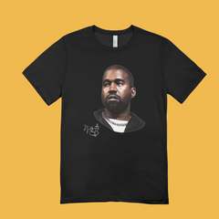 Camiseta Básica Kanye West Face