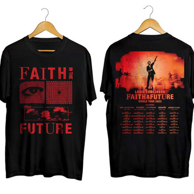 Camiseta Básica Louis Tomlinson Faith In The Future Tour