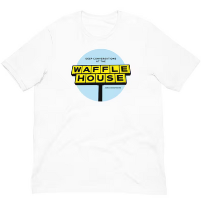 Camiseta Básica Jonas Brothers Waffle House