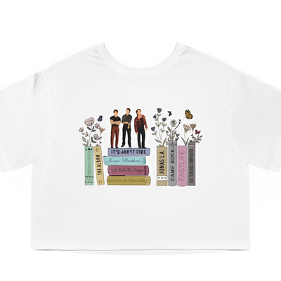 Camiseta Cropped Jonas Brothers Five Albums