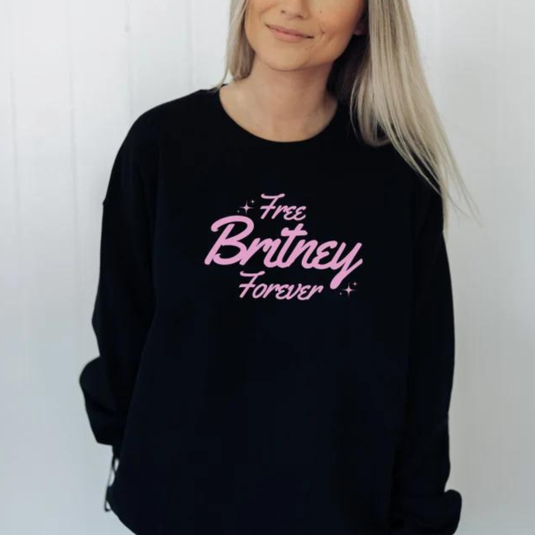 Moletom Gola Redonda Britney Spears Free