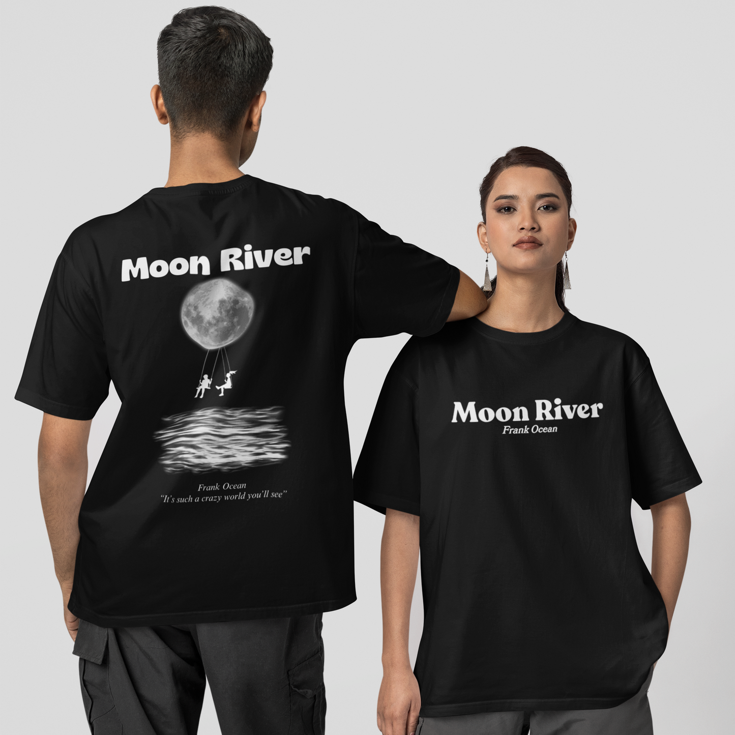 Camiseta Básica Frank Ocean Moon River