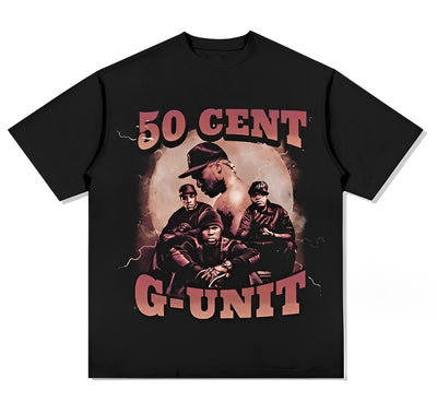 Camiseta Básica 50 Cent G-Unit