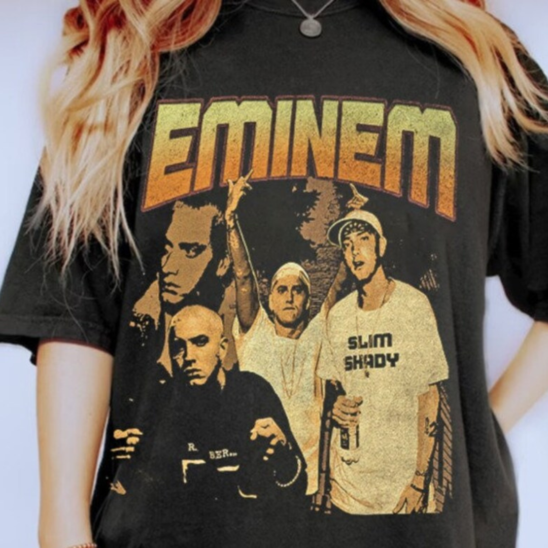 Camiseta Básica Eminem Gold