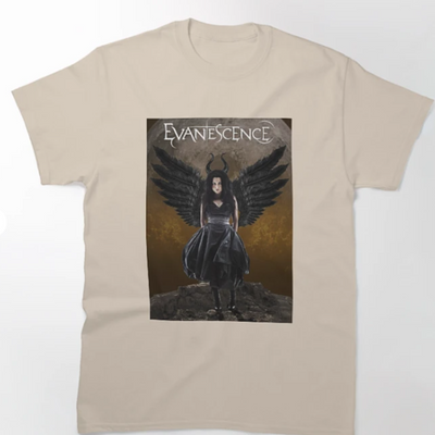Camiseta Básica Evanescence Graphic