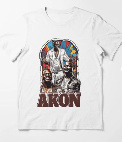 Camiseta Básica Akon Graphic