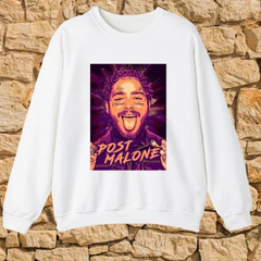 Moletom Gola Redonda Post Malone Graphic