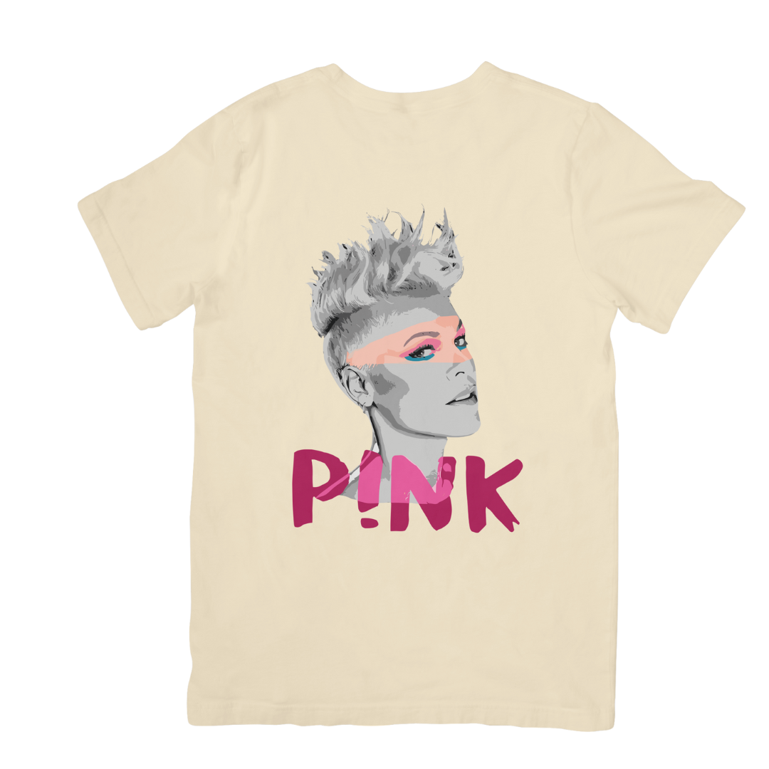 Camiseta Básica P!nk Graphic