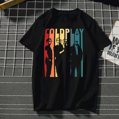 Camiseta Básica Coldplay Graphic