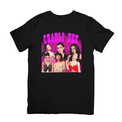 Camiseta Básica Charli XCX Graphic