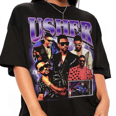 Camiseta Básica Usher Graphic