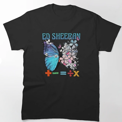 Camiseta Básica Ed Sheeran Graphic