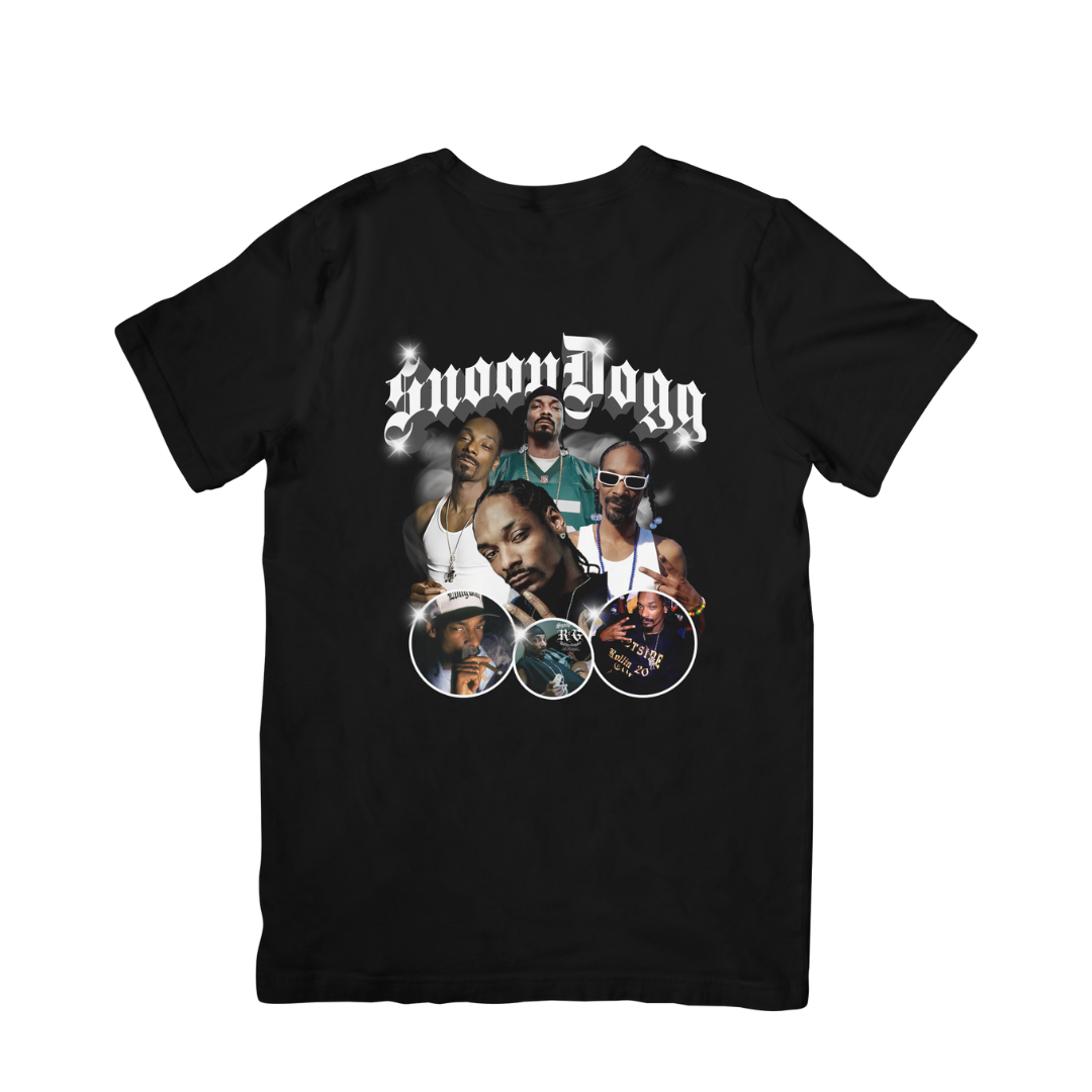 Camiseta Básica Snoop Dogg Graphic – Saoko