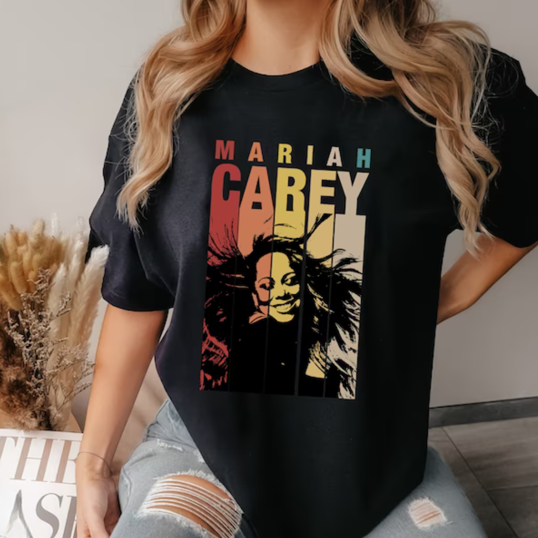 Camiseta Básica Mariah Carey Graphic – Saoko