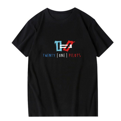 Camiseta Básica Twenty One Pilots Graphic