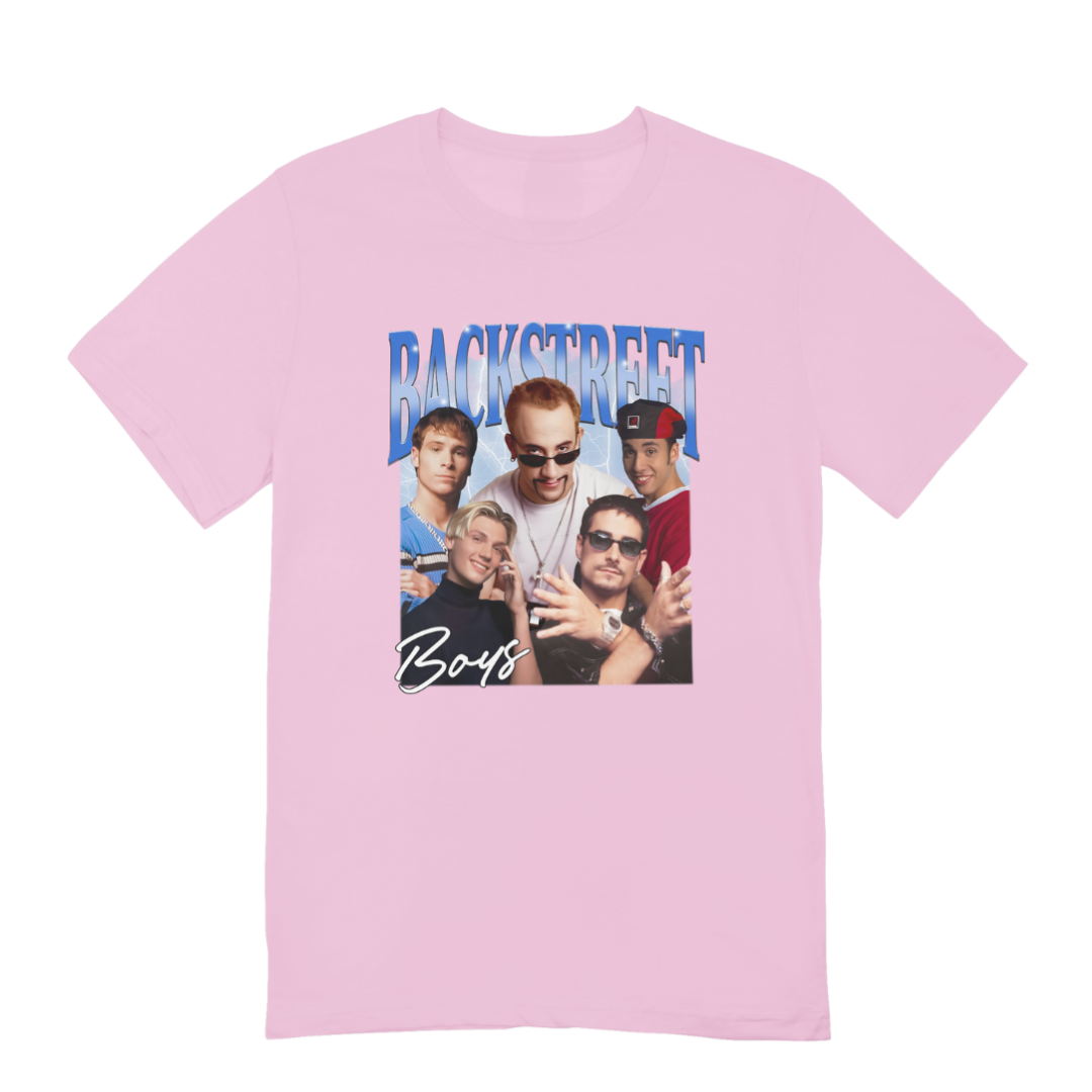 Camiseta Básica Backstreet Boys Graphic Aesthetic