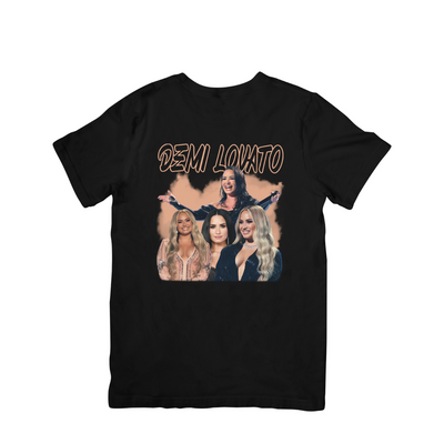 Camiseta Básica Demi Lovato Graphic Collab