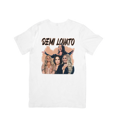 Camiseta Básica Demi Lovato Graphic Collab