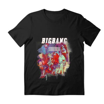 Camiseta Básica Big Bang Graphic Design