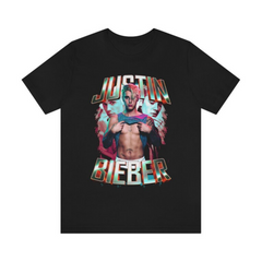 Camiseta Básica Justin Bieber Graphic Sexy