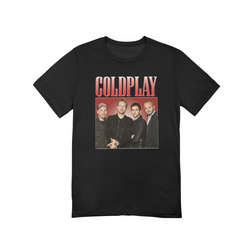 Camiseta Básica Coldplay Graphic Vintage