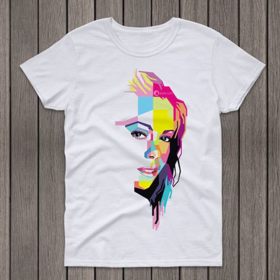 Camiseta Básica Mariah Carey Graphic Vintage