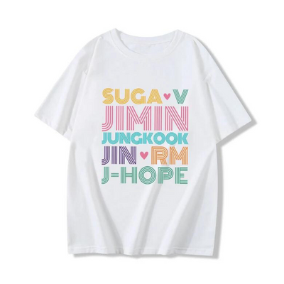 Camiseta Básica BTS K-Pop