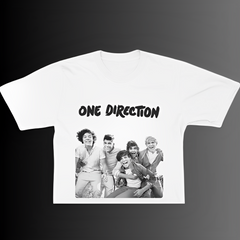 Camiseta Cropped One Direction Group