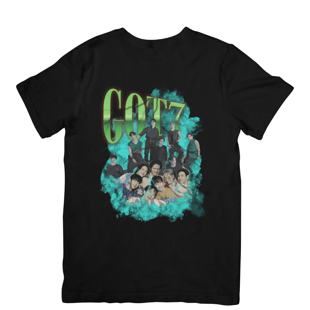 Camiseta Básica GOT7 Group Graphic