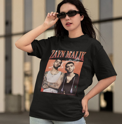 Camiseta Básica Zayn Malik Homage