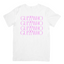 Camiseta Básica Itzy Guess Who - branco