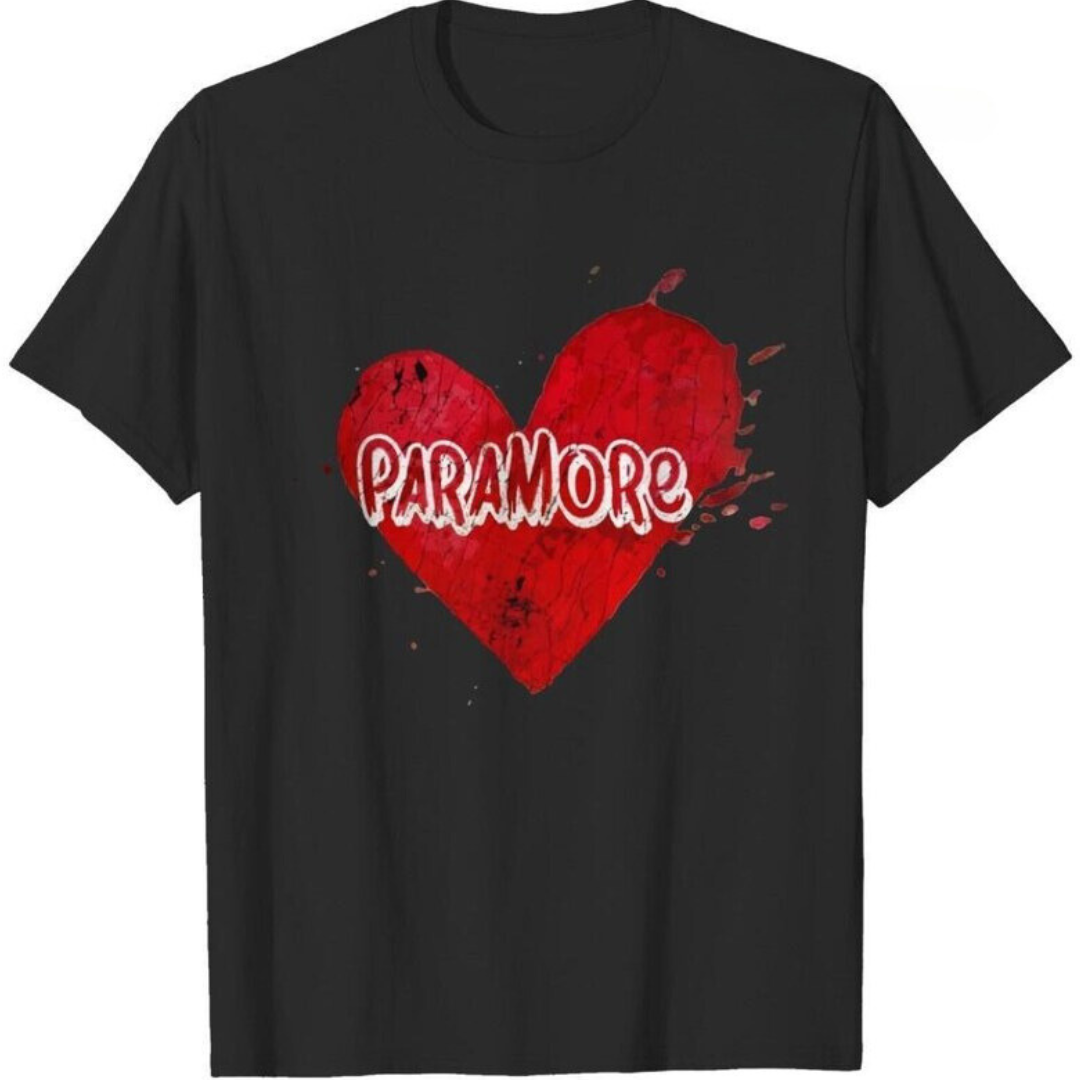 Camiseta Básica Paramore Heart