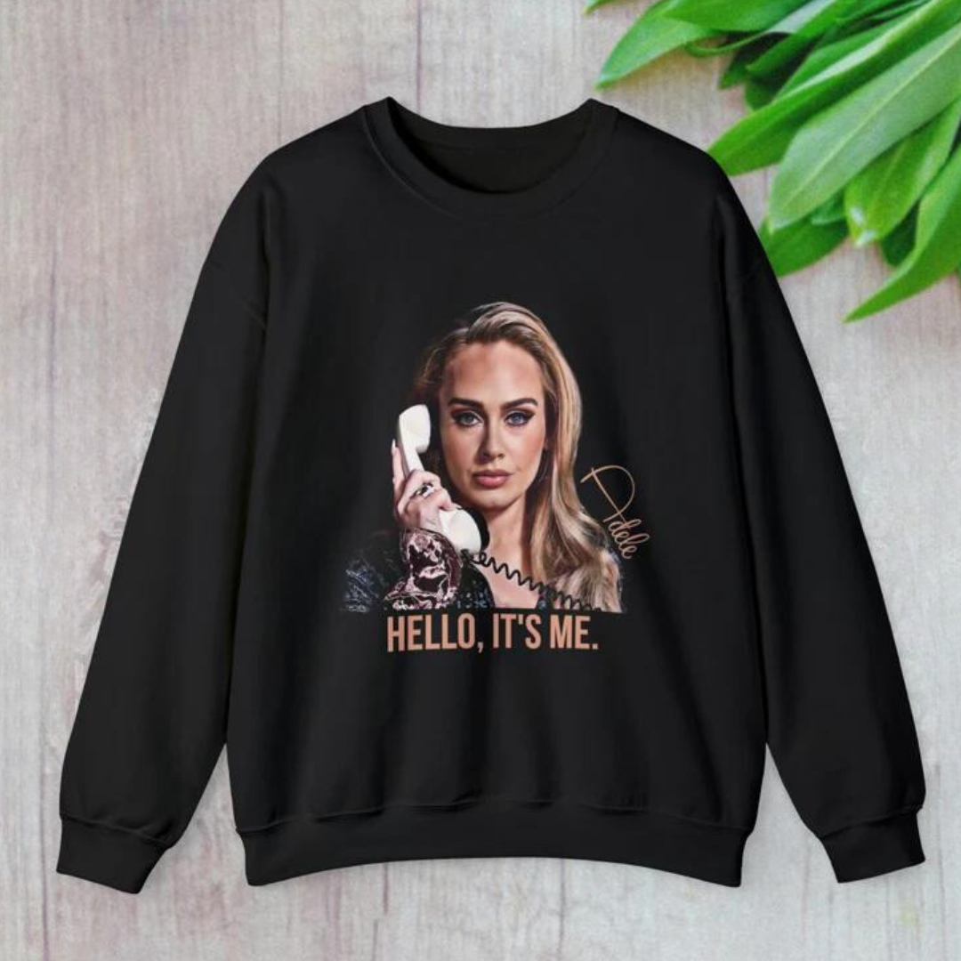 Moletom Gola Redonda Adele Hello