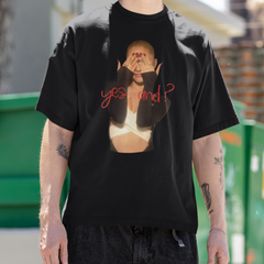 Camiseta Básica Ariana Grande Yes, And ?